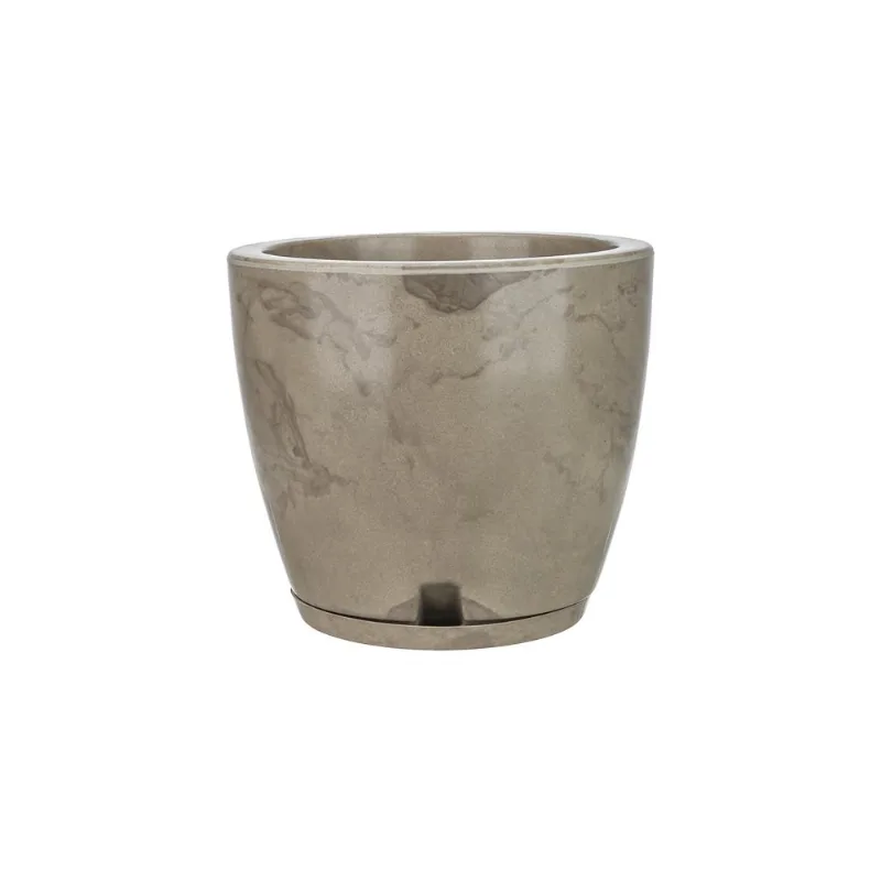 Vaso Amsterda Marmorato 27X28 Bege Floridis