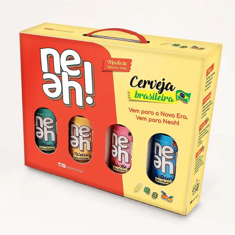Cerveja SP330 Neah 500ml Com 4 Unidades