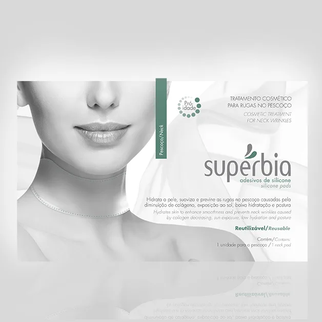 Kit Adesivos para Rugas no Rosto e Rugas no Pescoço - Supérbia - Dermo E Beleza
