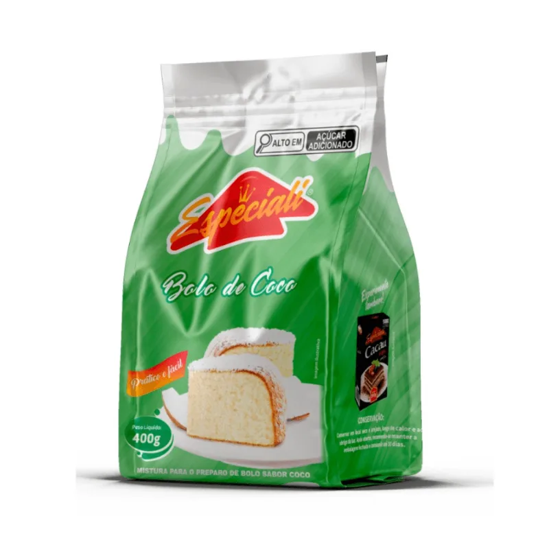 Mistura para Bolo Especialli Coco 400g