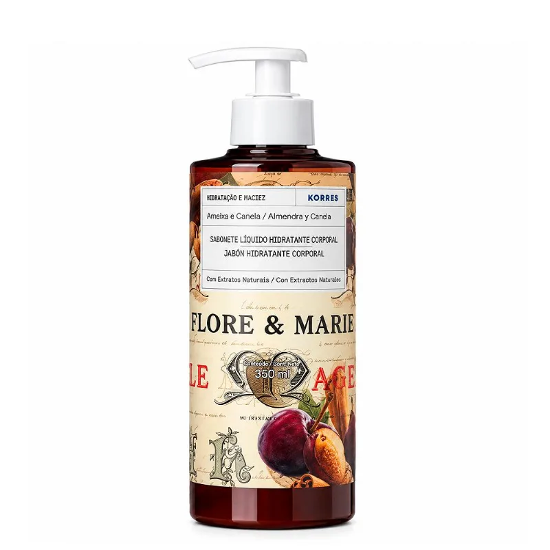 Korres Creme Hidratante Corporal Cereja e Amêndoa 350ml KORRES Creme Hidratante Amêndoa e Cereja Corporal 350ml