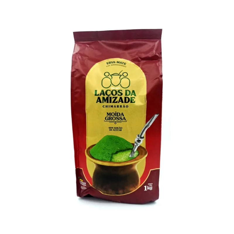 Erva-mate chimarrão laços da amizade-moida GROSSA-1K