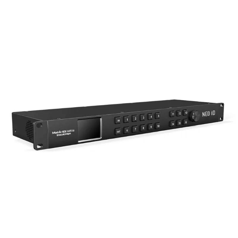 NeoID Matrix Switcher 16x16 3G/HD/SD-SDI Seamless 1RU