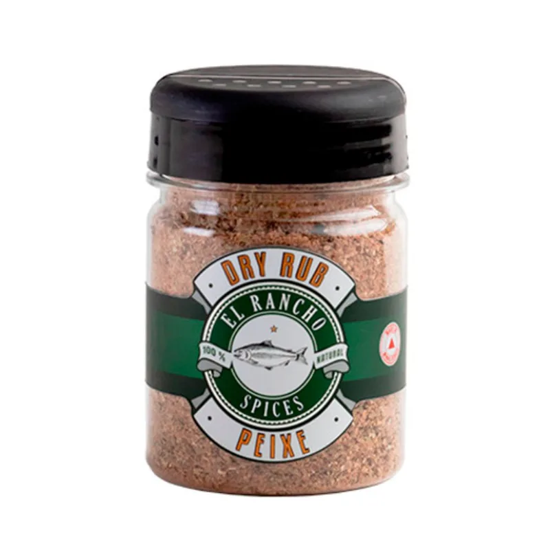 Dry Rub Peixe El Rancho Spices Vidro 130g