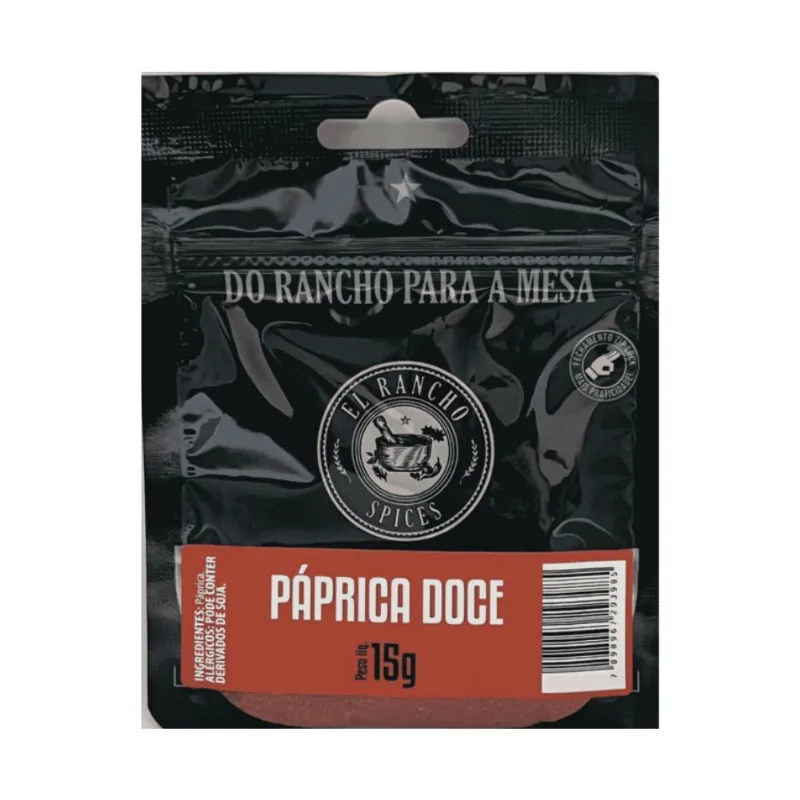 Condimento El Rancho Paprica Doce 15g