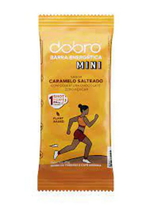 Barra Energética Caramelo Salteado Com Chocolate Dobro 25g - Não Informado - Mercearia