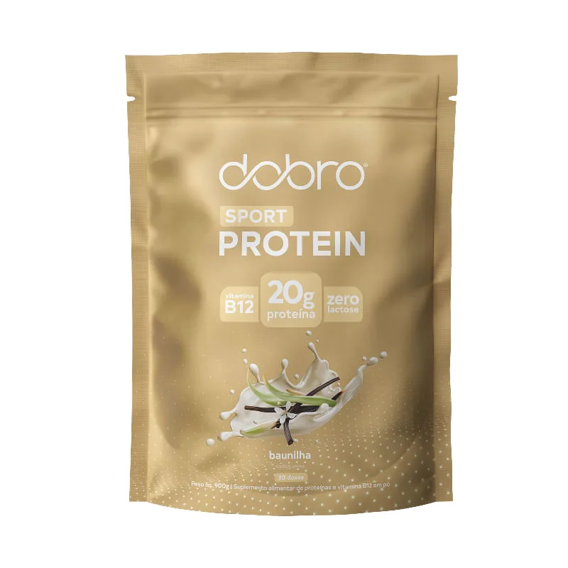Sport Protein Pouch Baunilha Dobro 900g - Dobro
