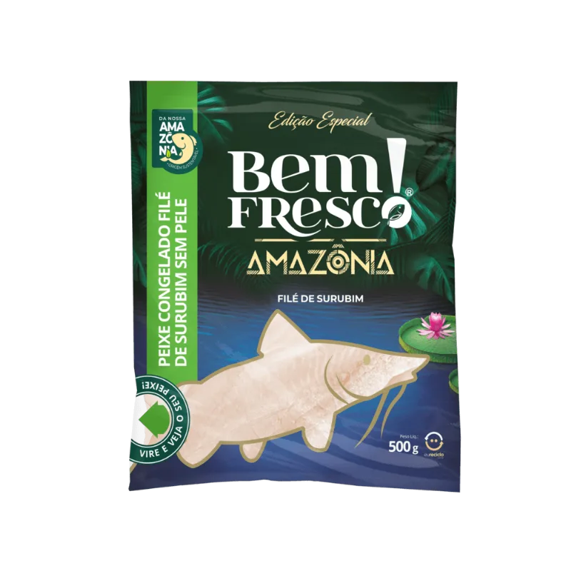 File Surubim Bem Fresco 500g Pc Cong
