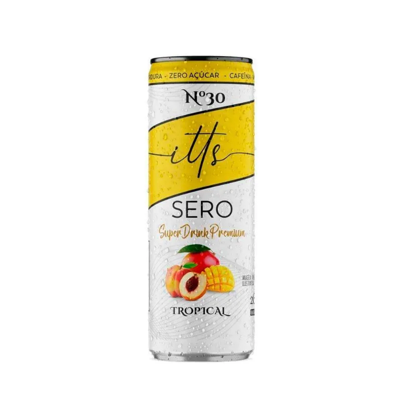 Bebida Energética Itts Sero Super Drink Premium Tropical Lata 269ml
