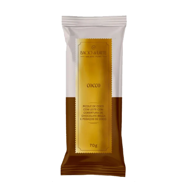 Picolé Bacio Di Latte Coco 70g