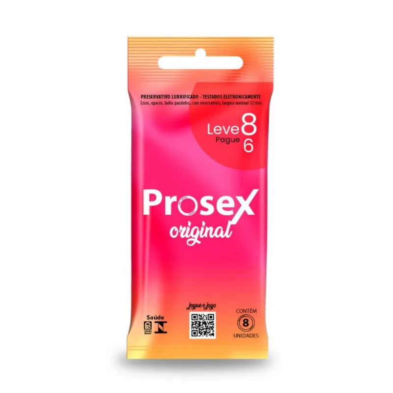 Preservativo Prosex Original 8 Unidades