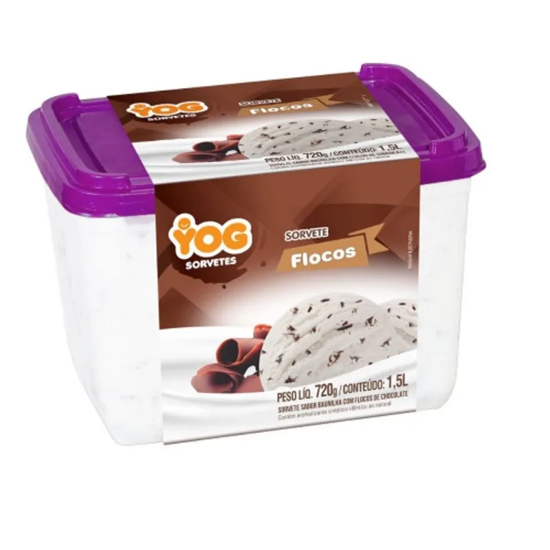 Sorvete Yog Flocos 1.5l