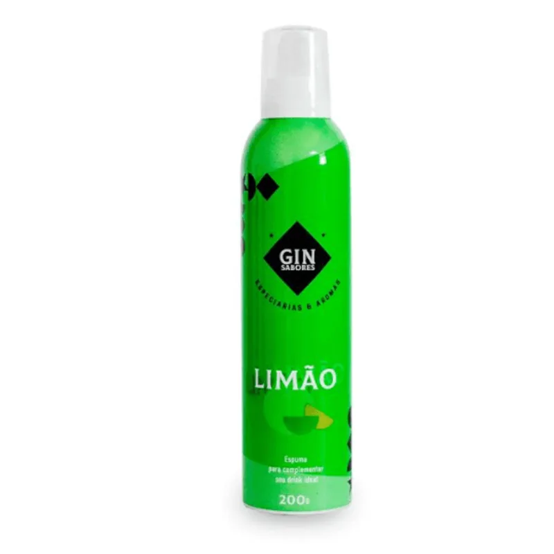 Espuma Gin Sabores Limão 200ml