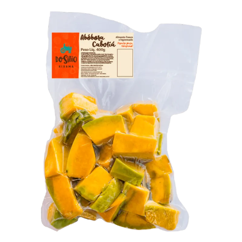 Abóbora Cabotiá do Sítio Hirama Pacote 400g