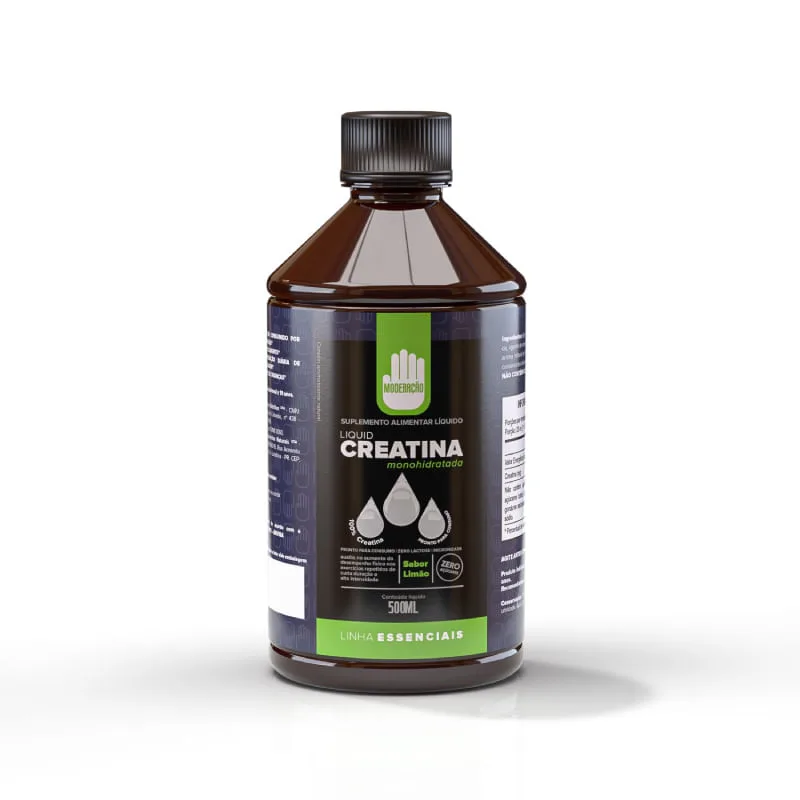 Creatina Limão Moderação 500ml - Moderação - Suplementos