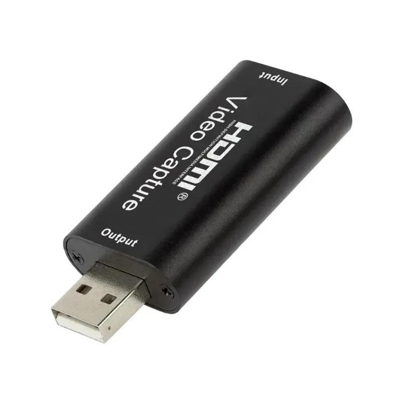 Placa De Captura Vídeo Hdmi Ejz Mini 4k 1080p Usb 2.0