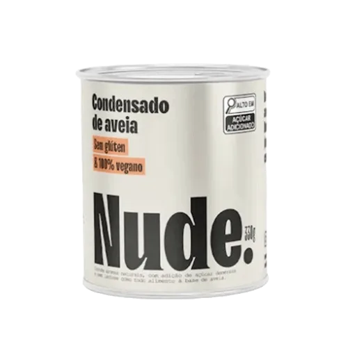 Leite Condensado De Aveia Nude 330g - Não Informado - Mercearia