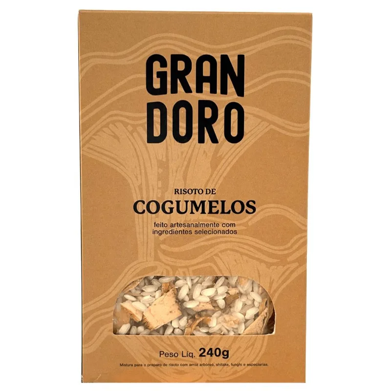 Mix de Risoto de Cogumelos Gran Doro 240g
