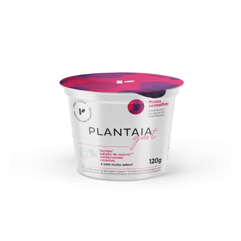 Iogurte Plantaia 120g Frutas Vermelhas