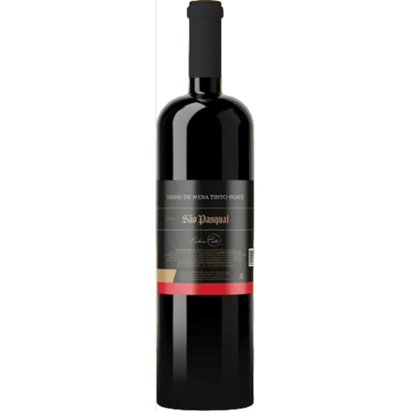 Vinho de Mesa Tinto Suave São Pasqual 1L