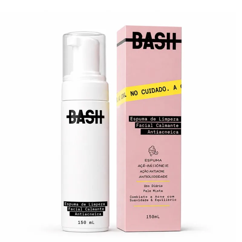 Bash Mousse De Limpeza Facial 155ml
