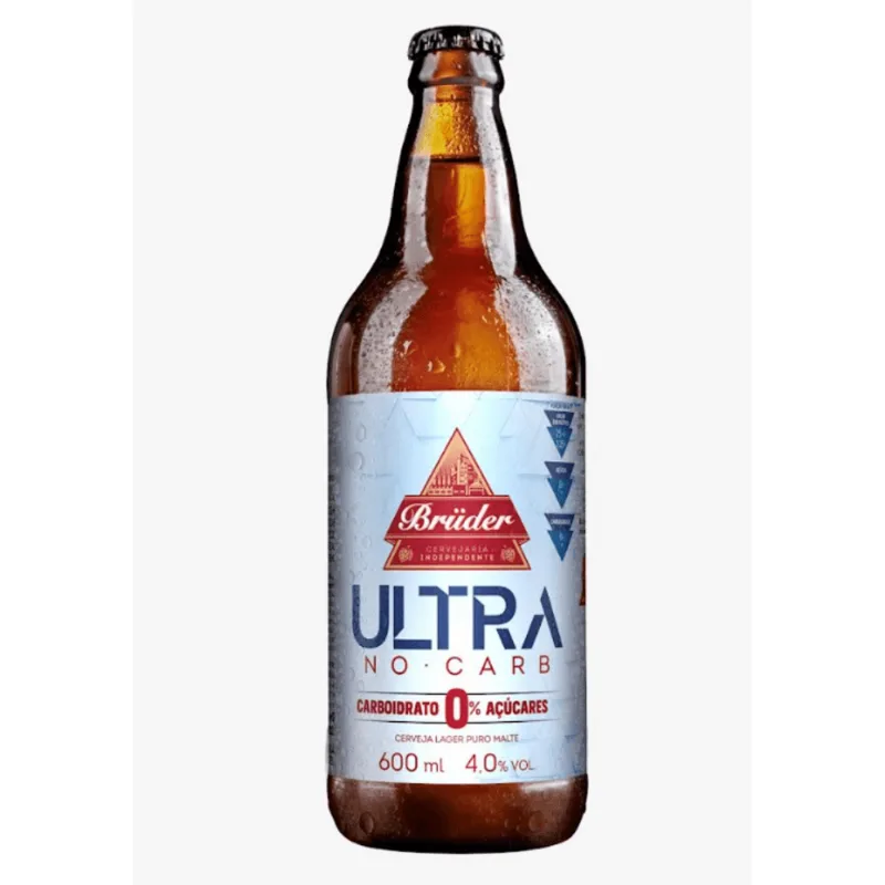 Cerveja Bruder Ultra 0 Carboidrato e Açúcar 600ml