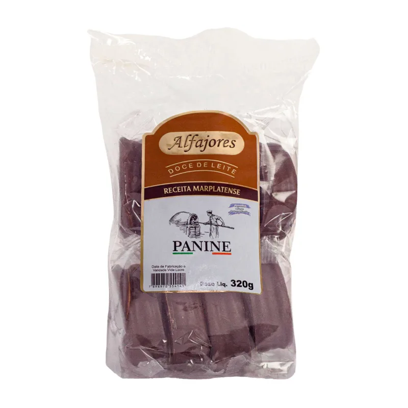 Alfajor Doce de Leite Panine 320g - Panine - Mercearia