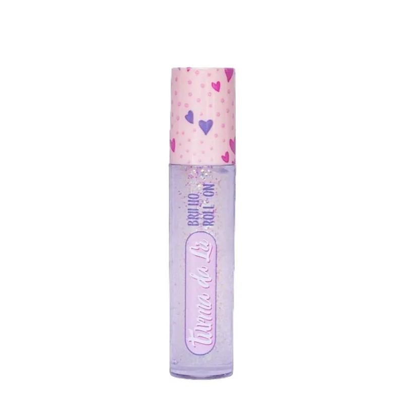 Brilho labial infantil roll on - magia encantada - turma da lu