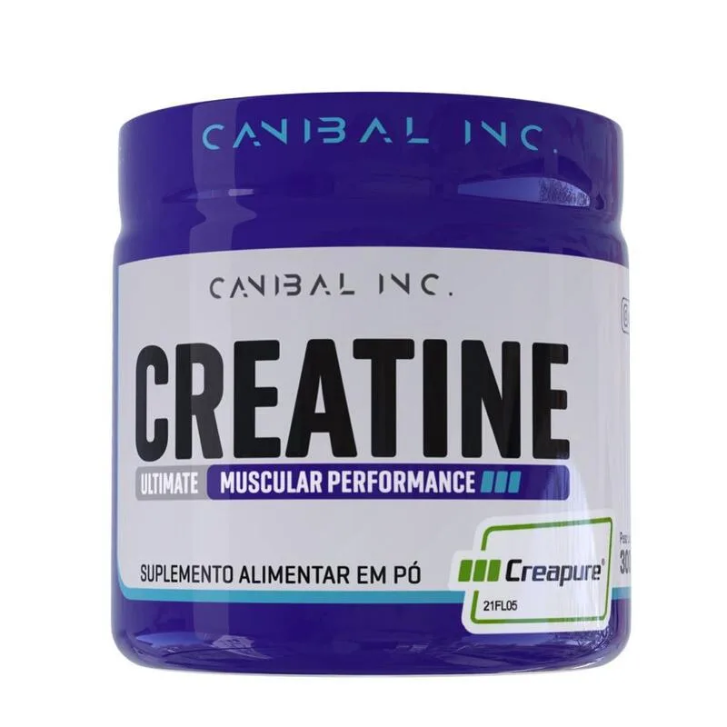 Creatine Creapure Canibal Inc 300g - Canibal Inc - Suplementos