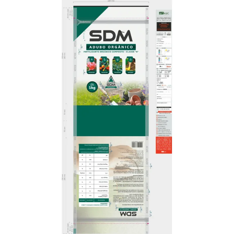 ADUBO ORG SDM 1KG-PC