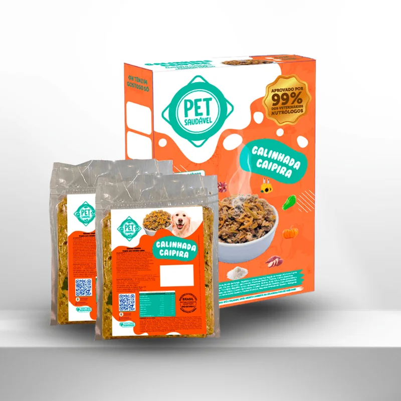 : Alimento para Cães Pets Saudáveis 600g.