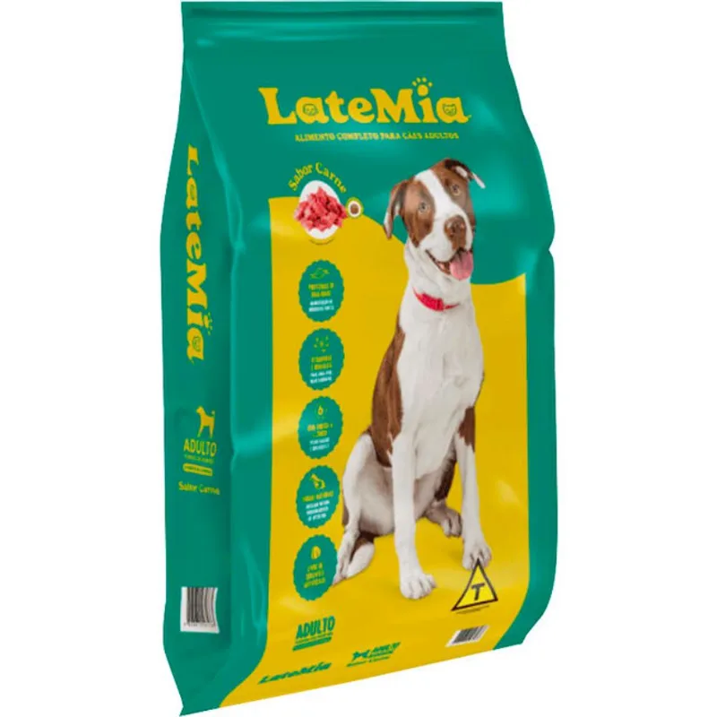 Alimento para Cães Latemia Adulto Carne 10,1kg