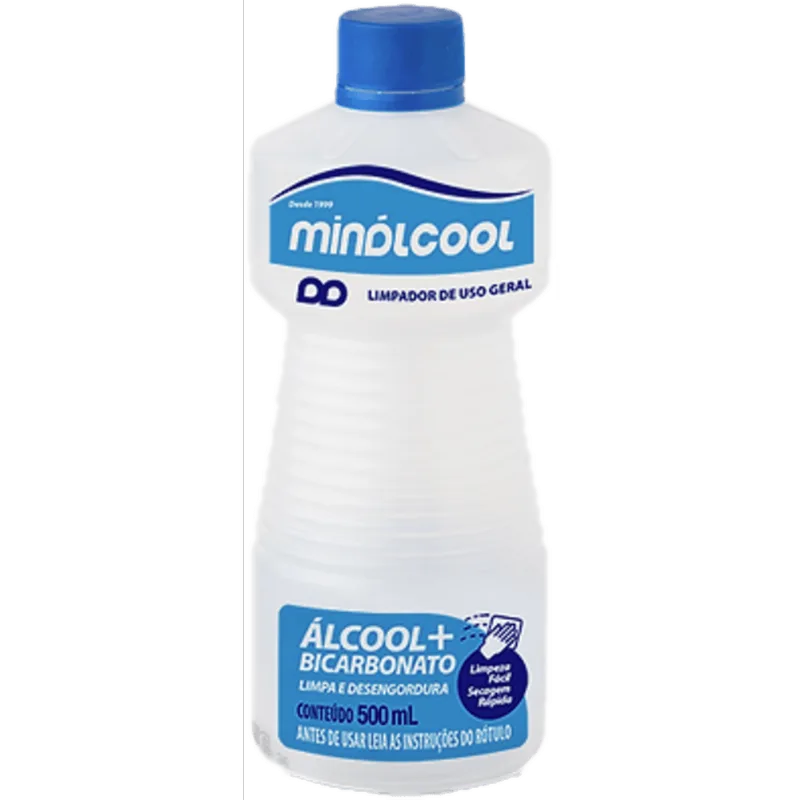 Álcool Bicabornato Minalcool 500ml