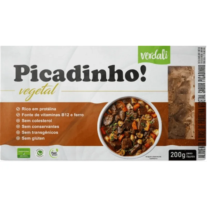 Picadinho Vegano Congelado Verdali 200g
