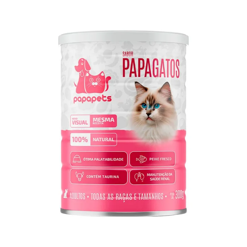 Alimento Úmido para Gatos Papapets Kit 2