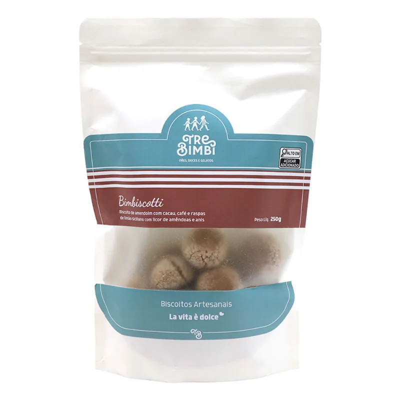 Biscoito Bimbiscotti Tre Bimbi 250g