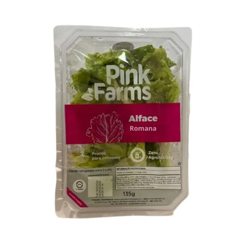 Alface Romana Pink Farms 135g