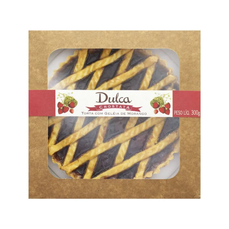 Crostata Sabor Morango Dulca 300g
