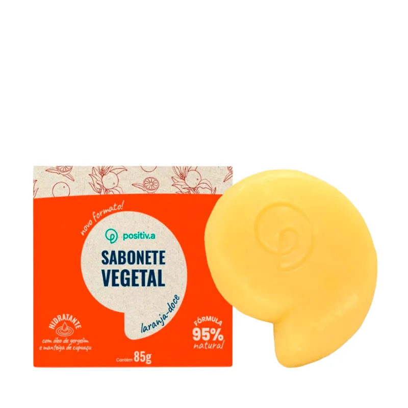 Sabonete Vegetal Positiv.a Laranja Doce – 85g