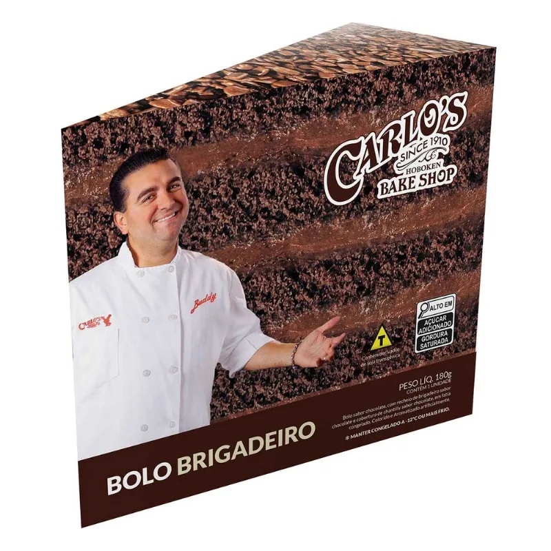 Bolo Brigadeiro 150g Carlo's Bake