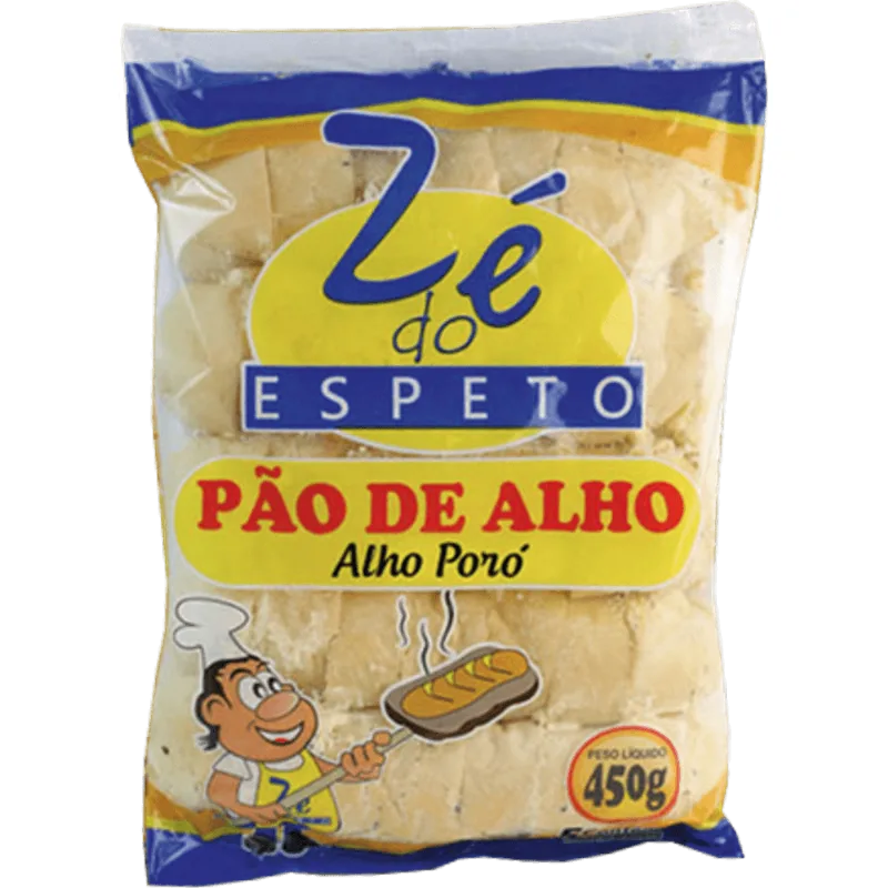 Pão de Alho Zé Do Espeto de Alho Poró 450 g