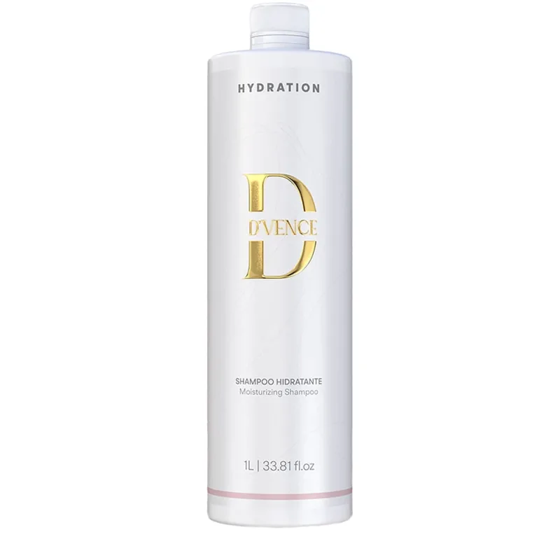 D'Vence Hydration - Shampoo 1000ml - DVENCE - Higiene E Cuidados Pessoais