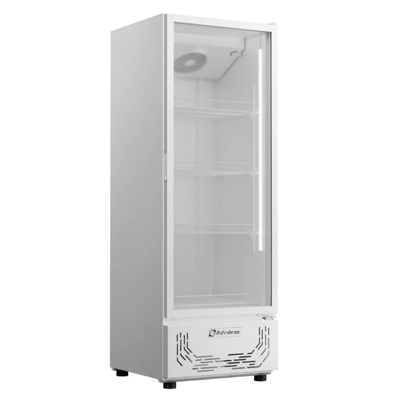 Expositor Refrigerador Refribras Vega 127V Porta De Vidro 500L R500B1 Branco (MP)