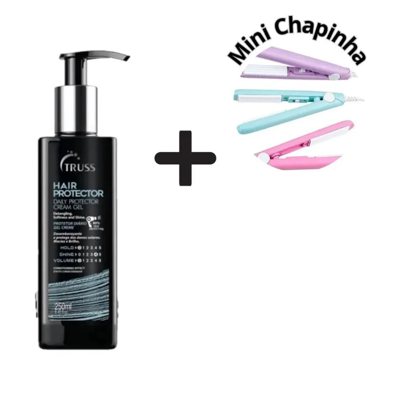 Truss kit hair protector leaven-in 250ML E mini chapinha