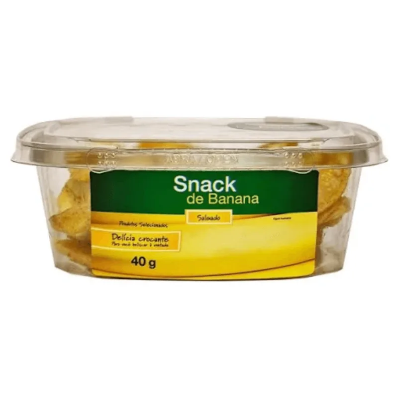 Snack Banana Salgada Dabanana 40g.