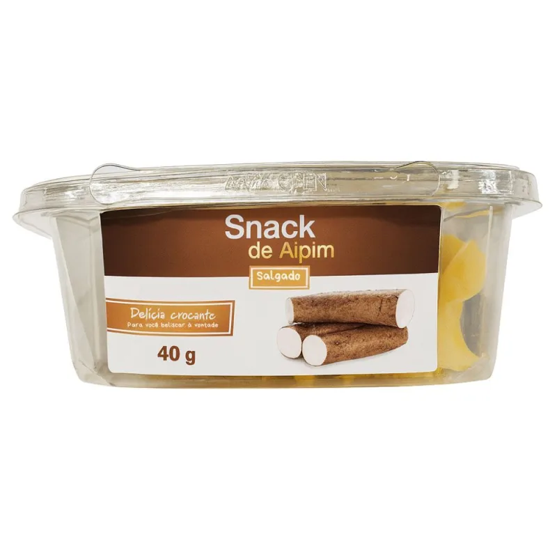 Snack de Aipim Salgado 40g - Festval - Hortifruti