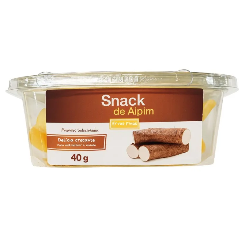 Snack de Aipim com Ervas Finas 40g - Festval - Hortifruti
