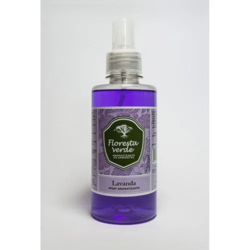 Spray Aromatizador De Ambiente Lavanda 250ml Floresta Verde - FLORESTA VERDE