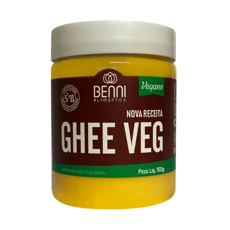 Manteiga Benni Ghee Veg Óleo de Palma 150g