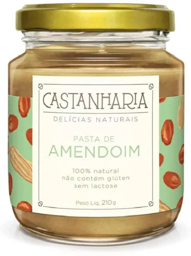 Pasta De Amendoim Castanharia 220g - CASTANHARIA